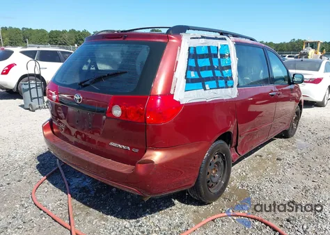 2006 Toyota Sienna Ce from USA, damaged, VIN 5TDZA23C86S407799